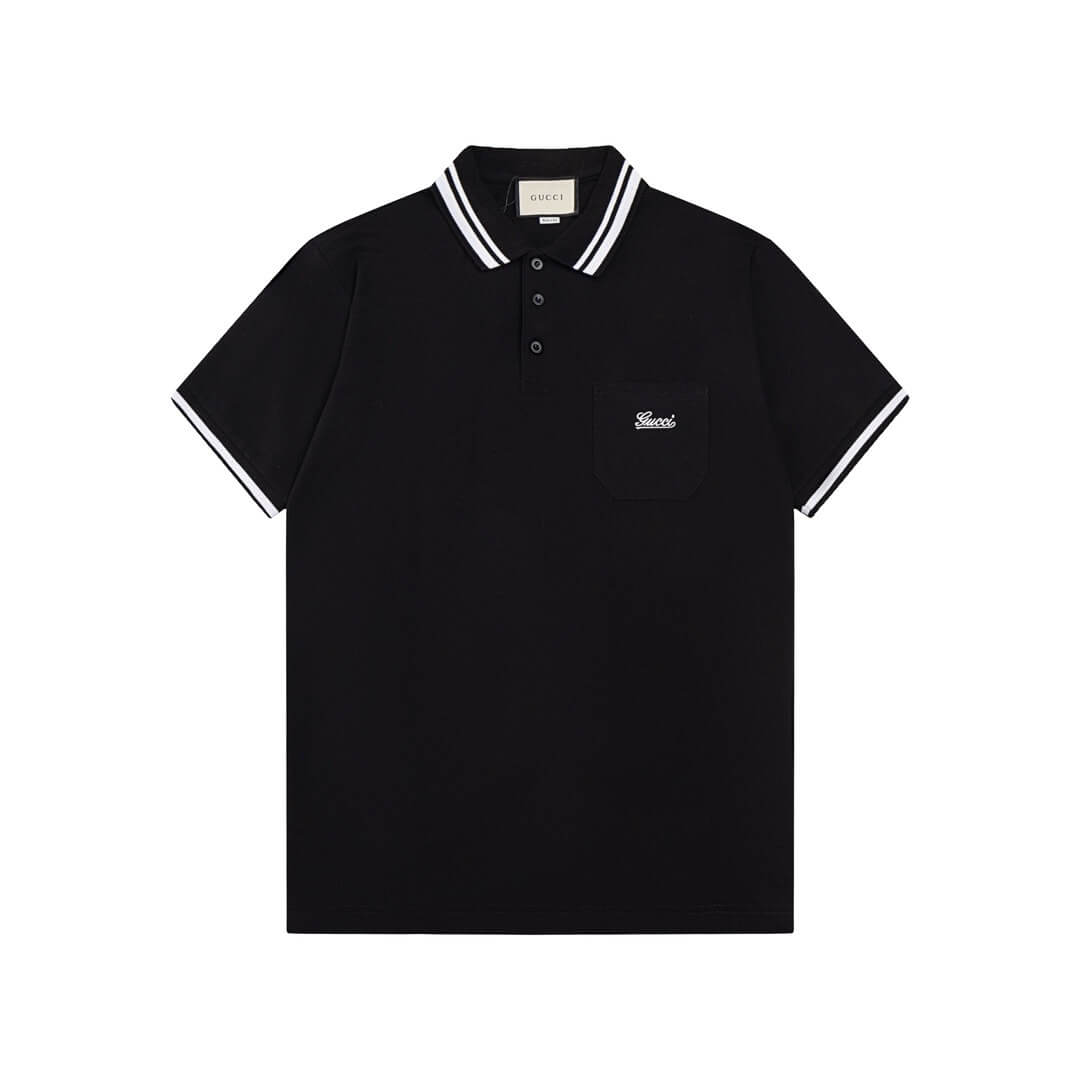 Polo brodé avec lettres