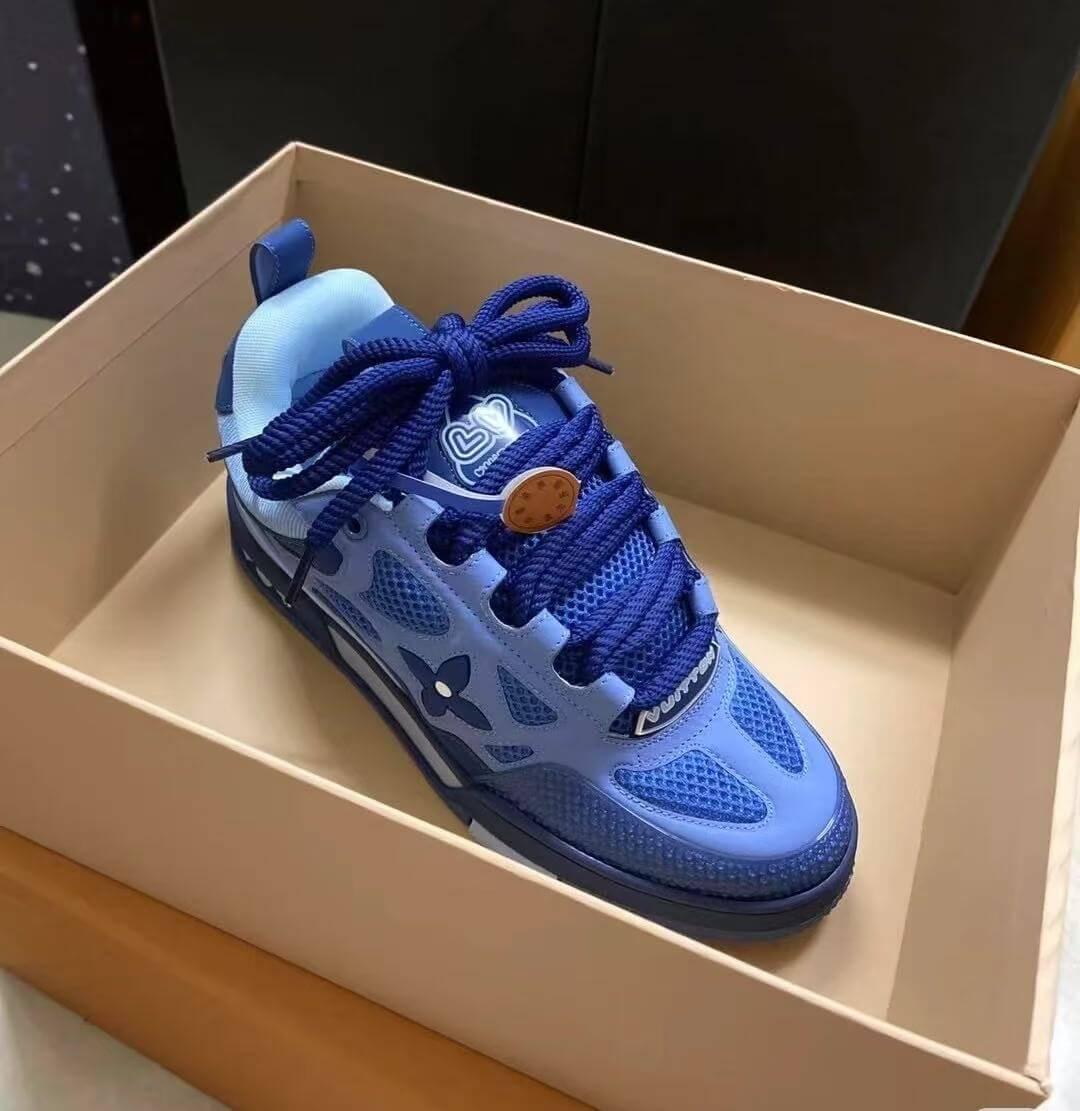 Chaussures bleues tendance