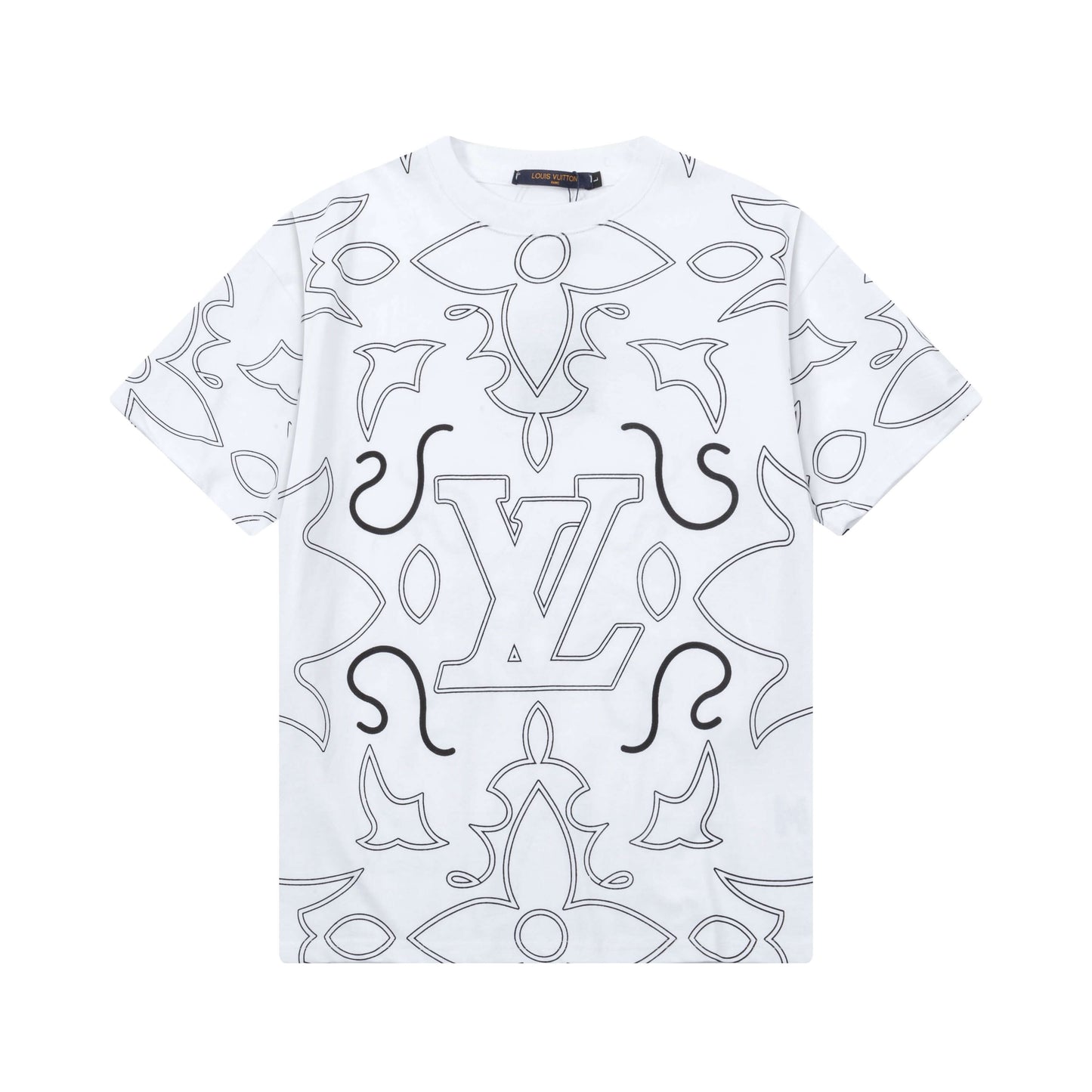 T-shirt à rayures imprimées
