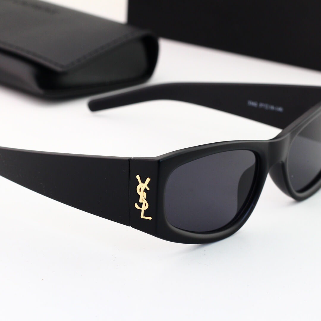 Stilvolle, moderne, quadratische Cat-Eye-Sonnenbrille