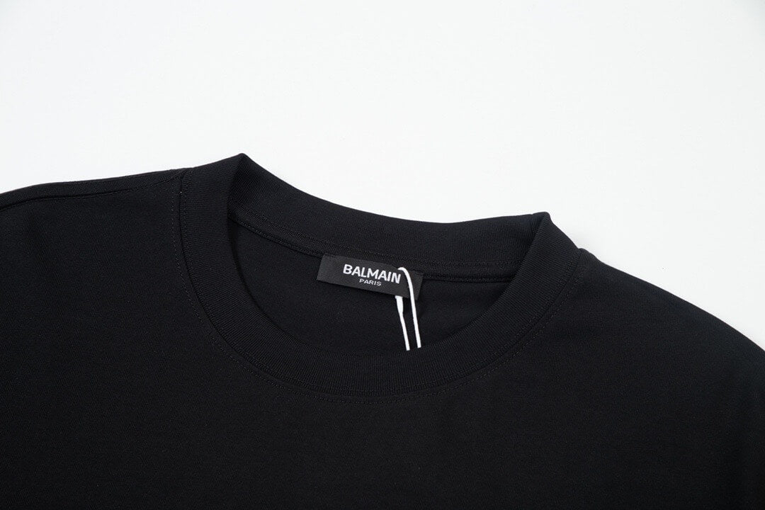 T-shirt imprimé lettre en aluminium