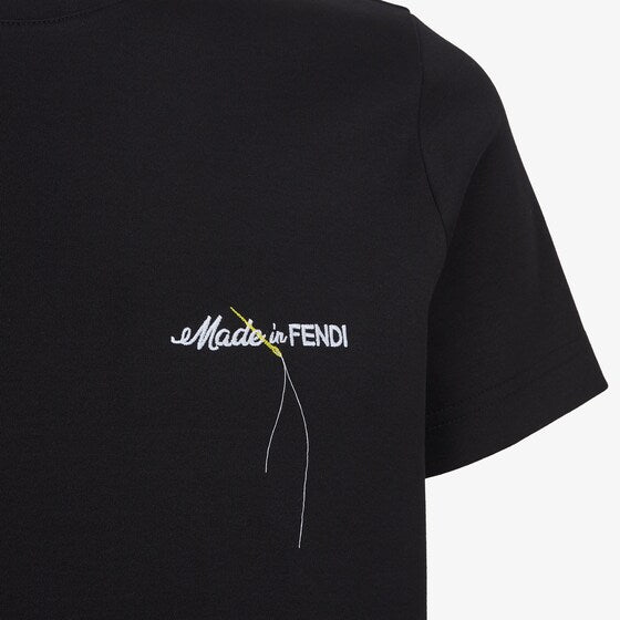 T-shirt imprimé lettres blanches