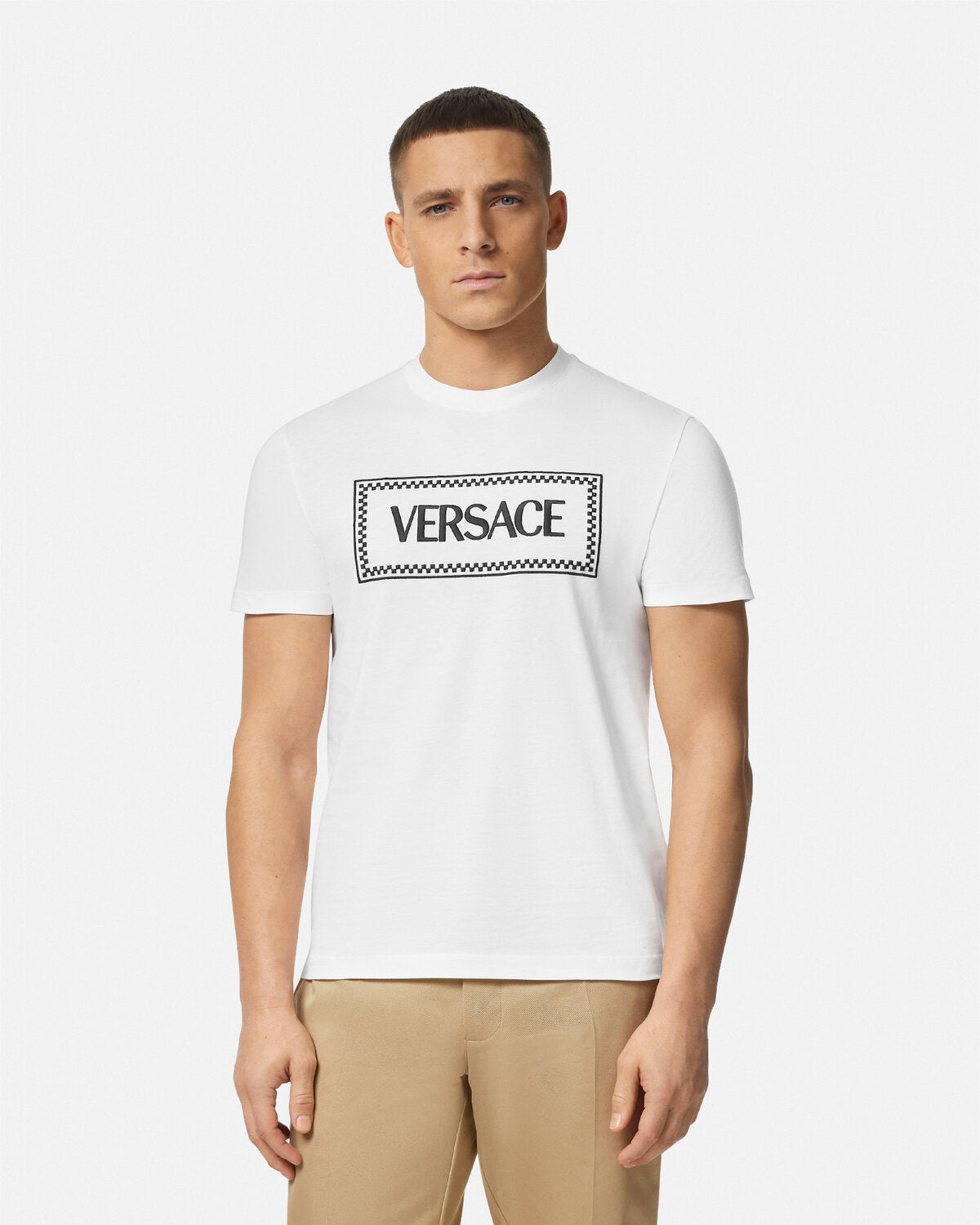 T-shirt imprimé lettres en boîte