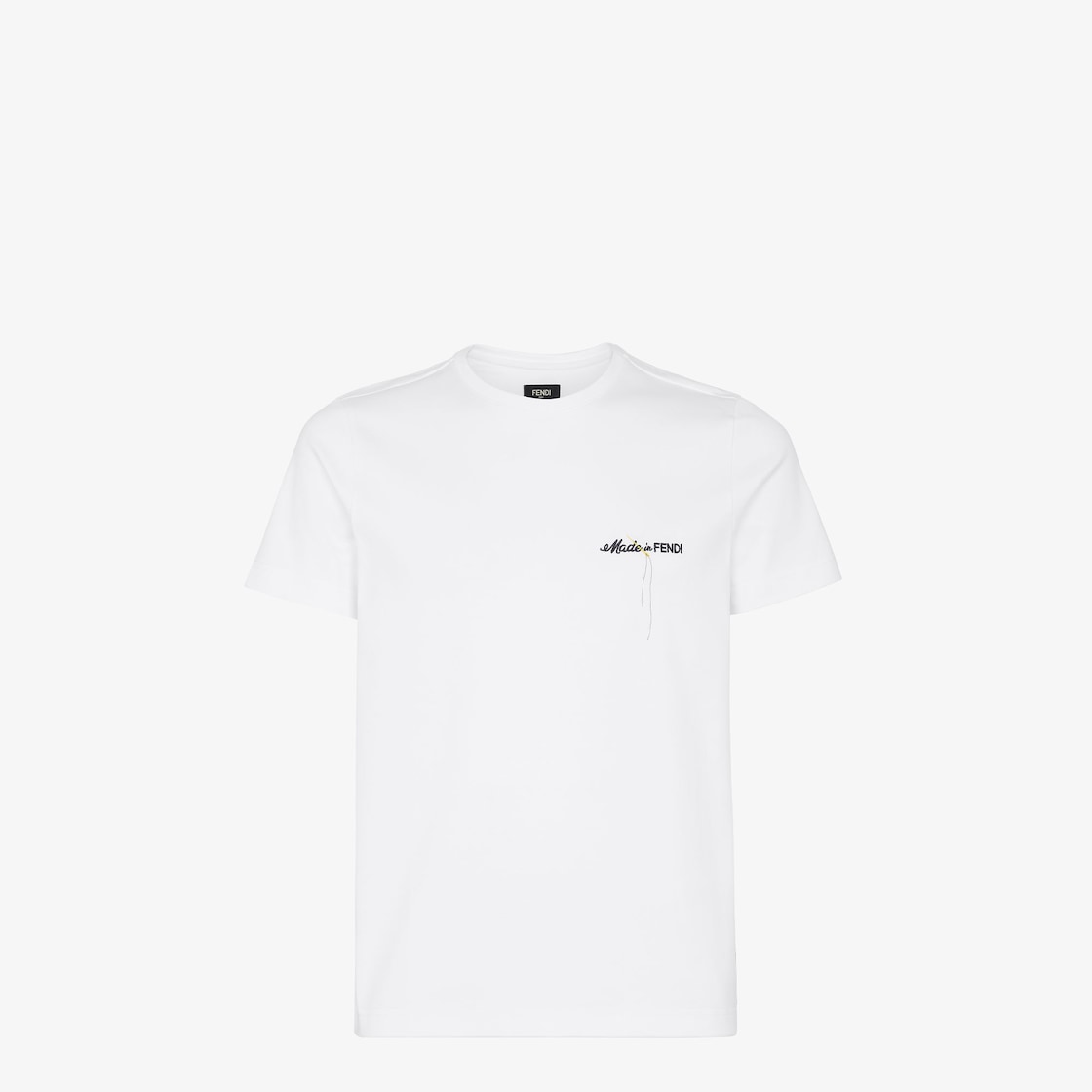 T-shirt imprimé lettres blanches