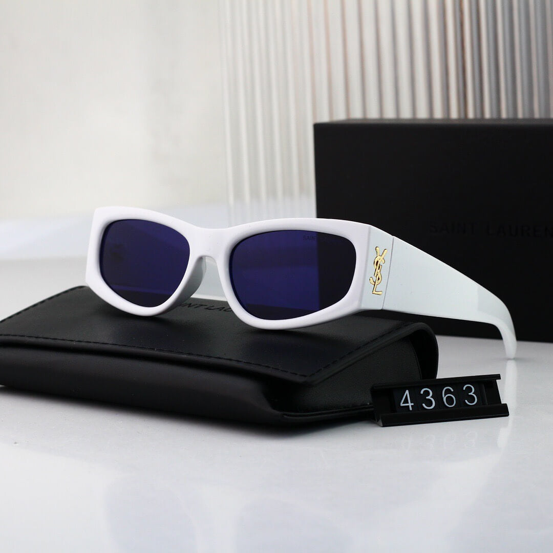 Stilvolle, moderne, quadratische Cat-Eye-Sonnenbrille