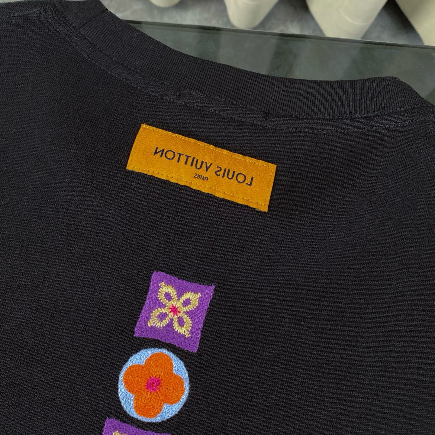 T-shirt brodé Dopamine