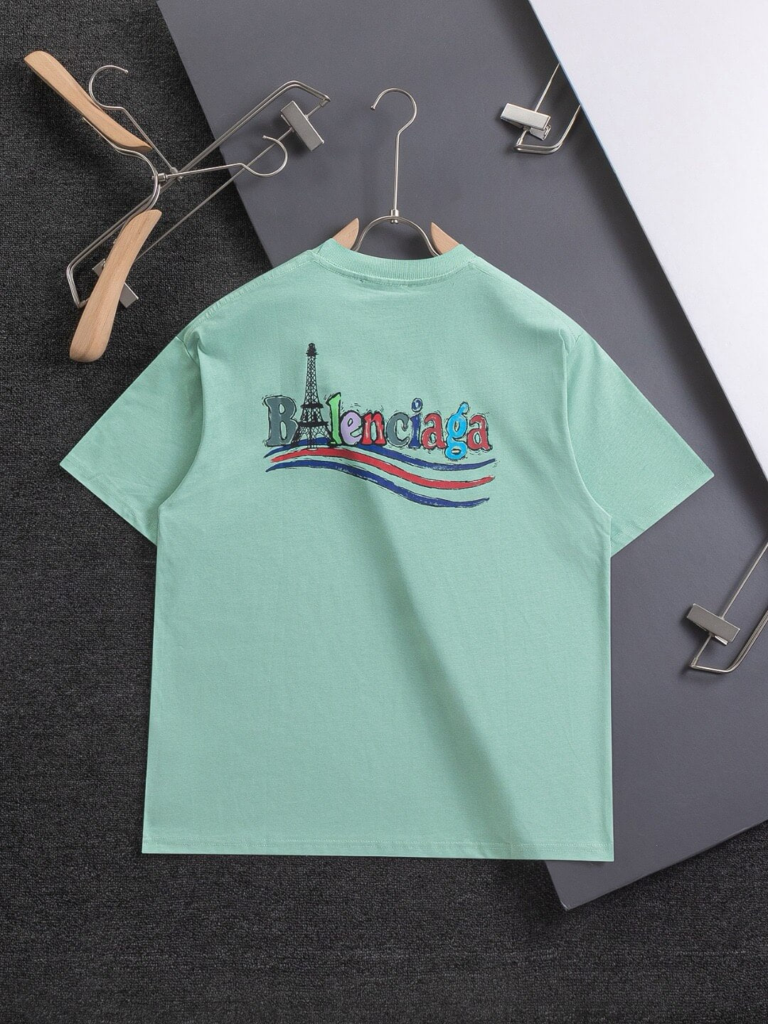 T-Shirt mit Coca-Cola-Paris-Print