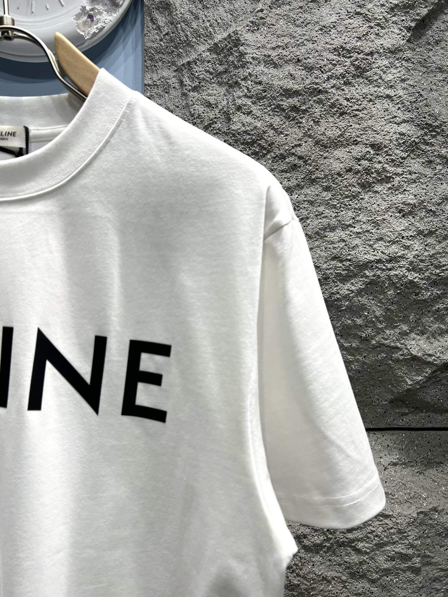T-shirt imprimé lettres classiques