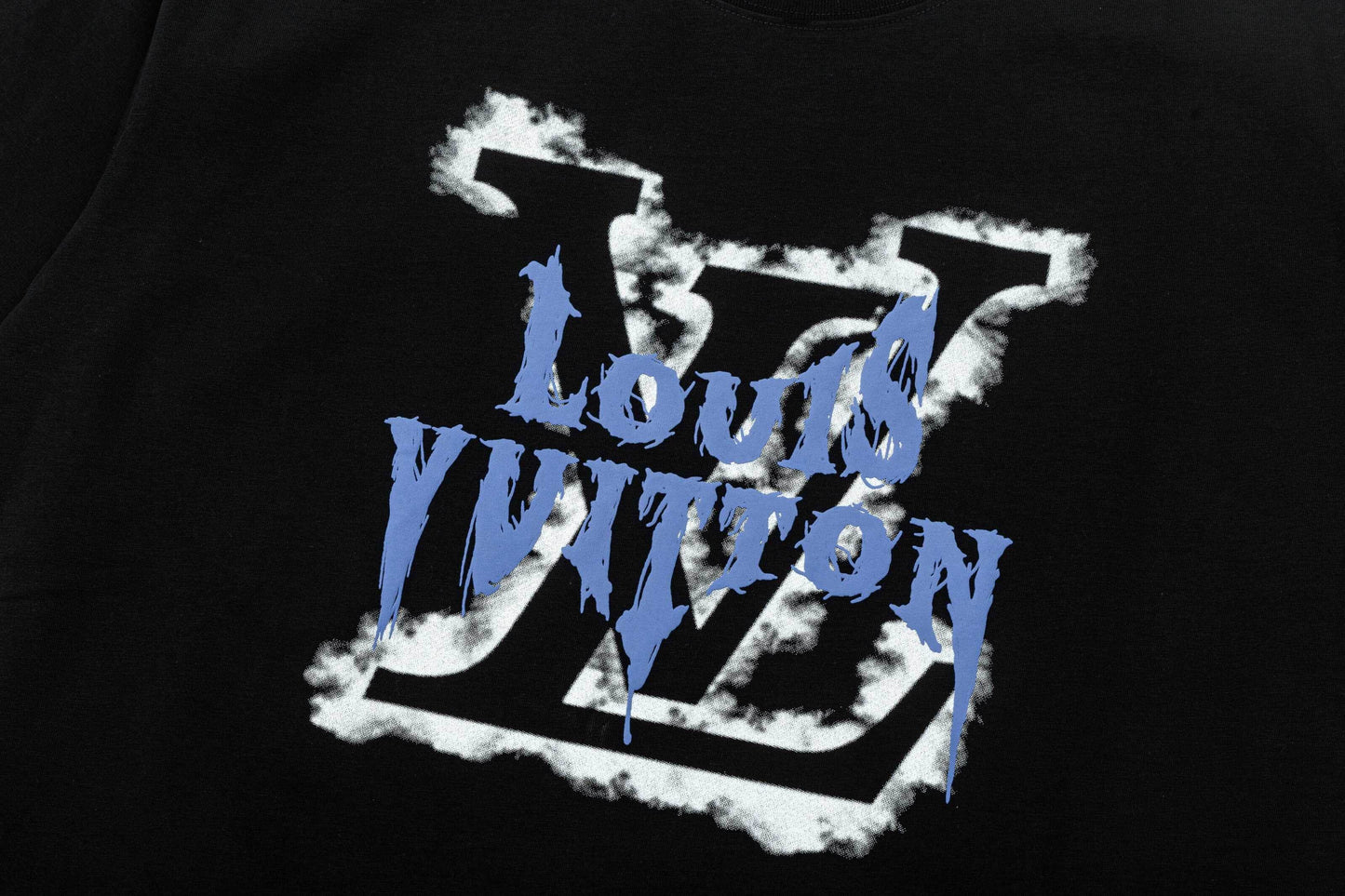T-shirt imprimé lettres colorées