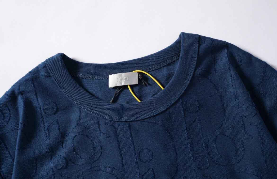 2025 Embossed Jacquard T-Shirt