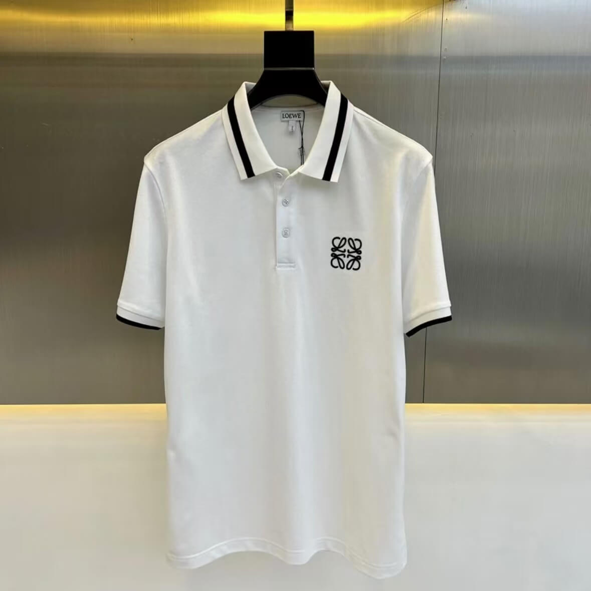 Polo à manches courtes avec palette de couleurs classique