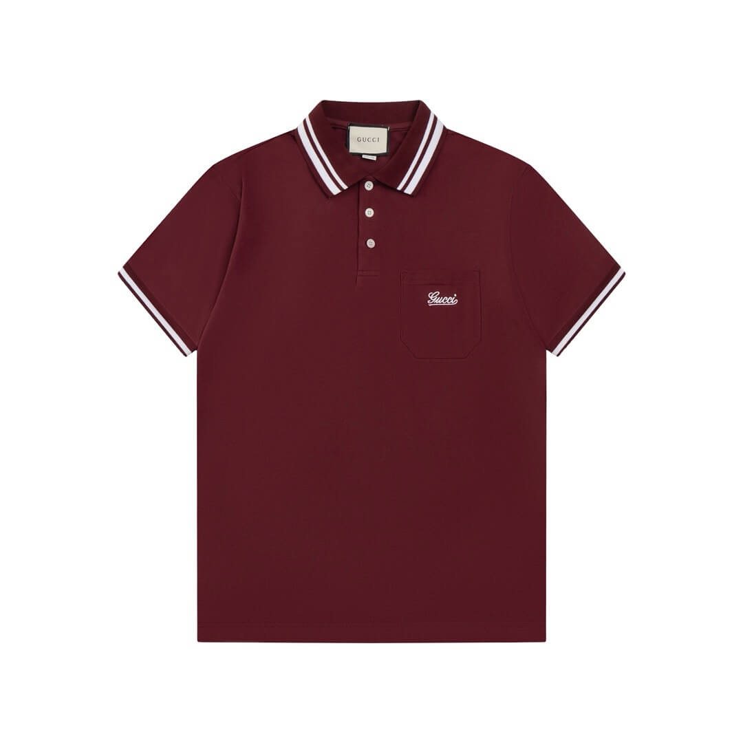Polo brodé avec lettres