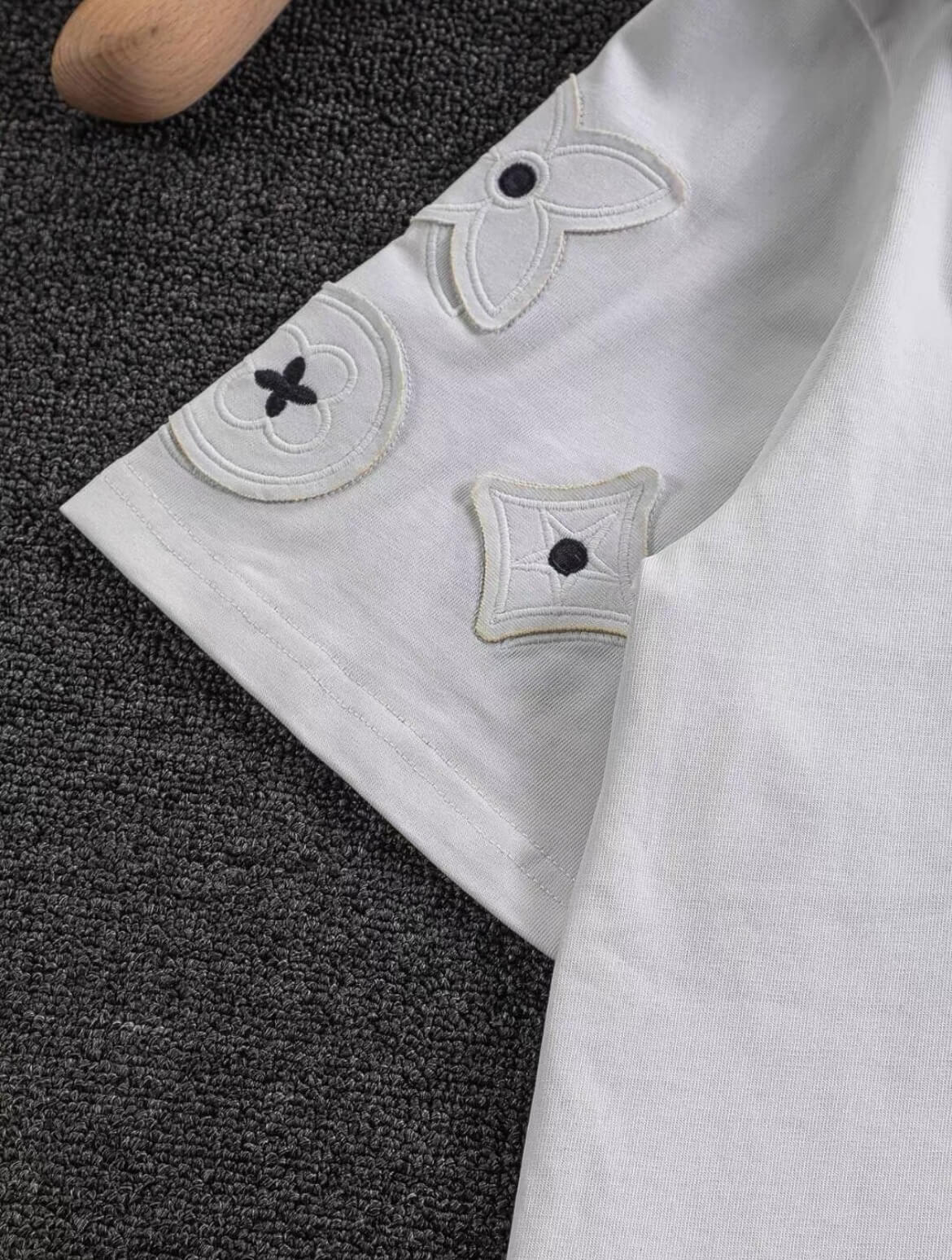 2025 Patch Embroidered T-Shirt