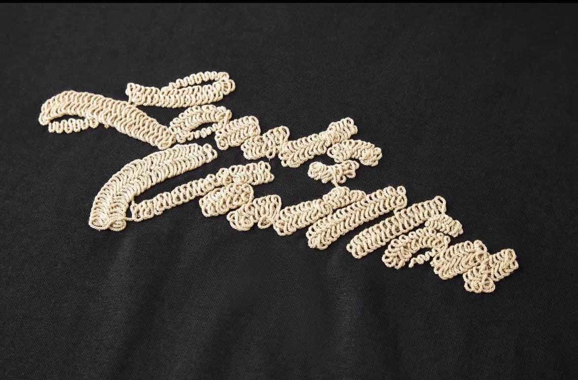 New Letter Embroidery T-Shirt
