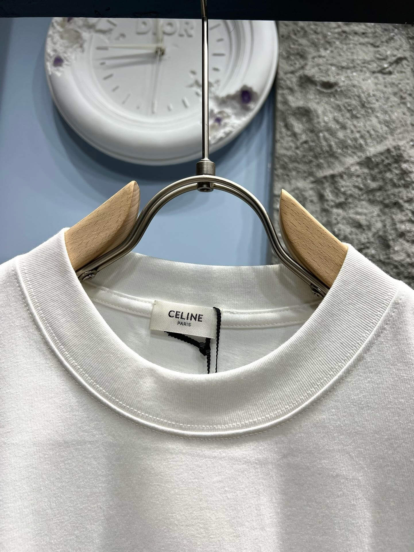 T-shirt imprimé lettres classiques