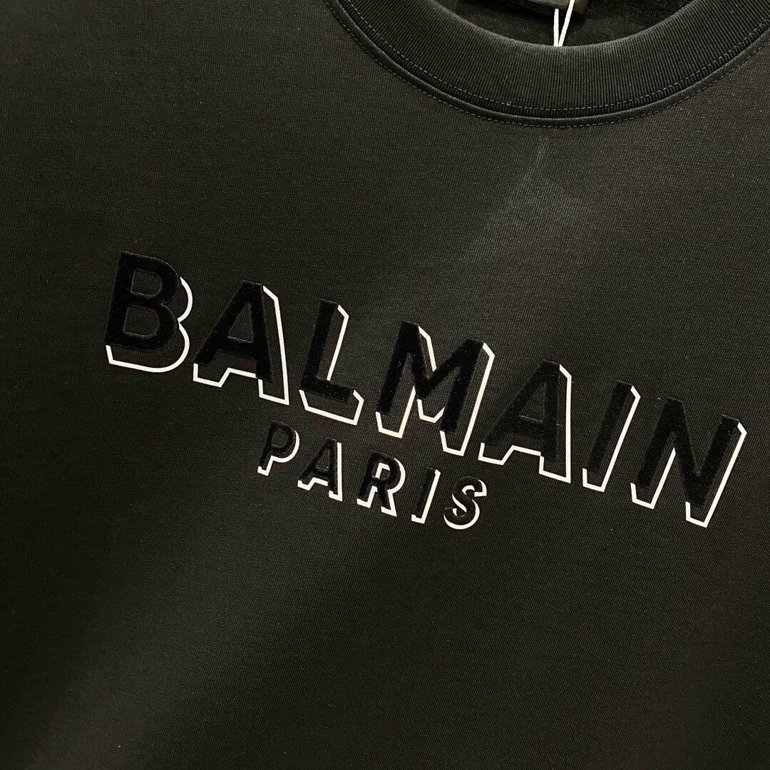 T-shirt imprimé lettre Double Shadow