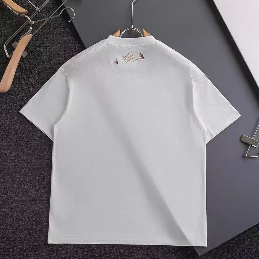Sailboat Embroidered T-Shirt