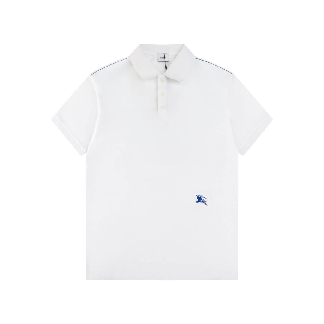 Polo brodé à la taille avec cheval de guerre