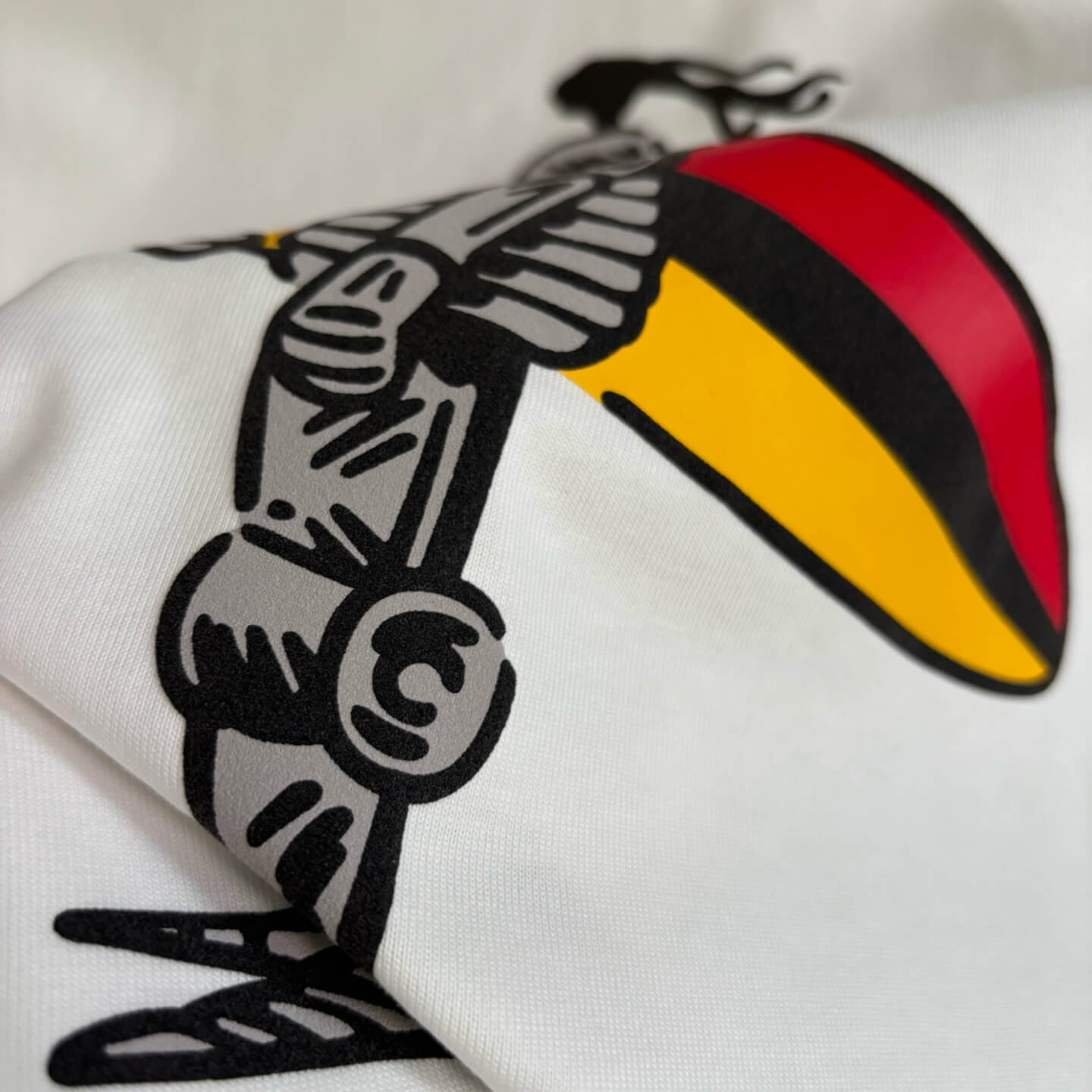 T-shirt imprimé planche de surf Big Rider