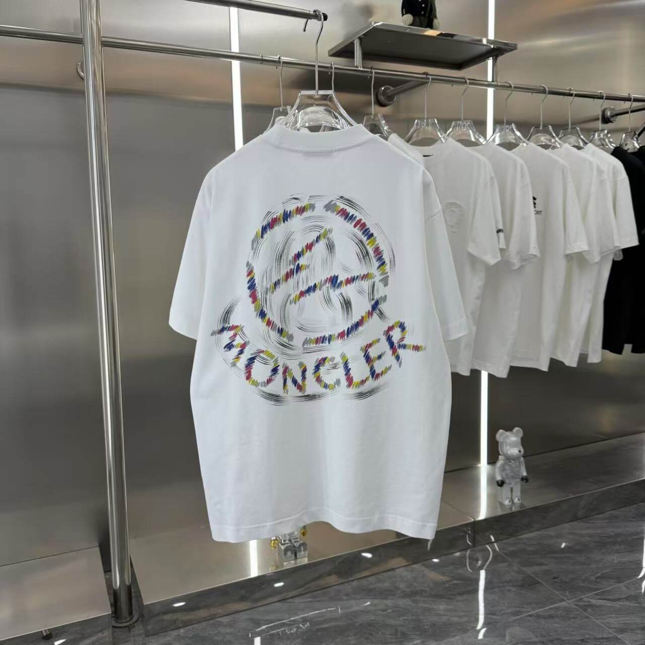 T-shirt imprimé couleur