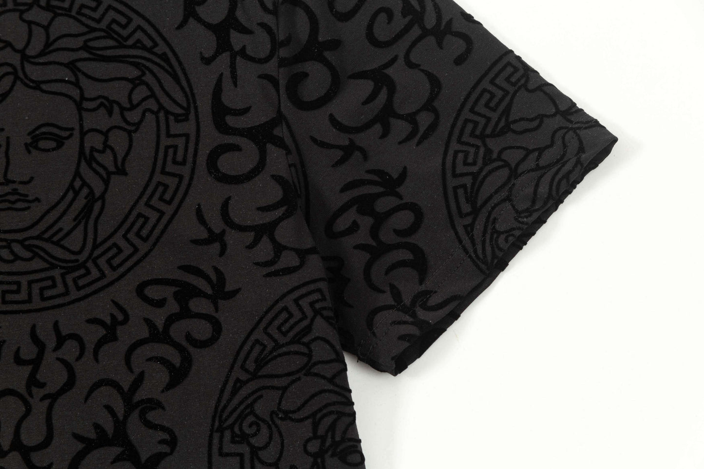 T-shirt jacquard à imprimé intégral