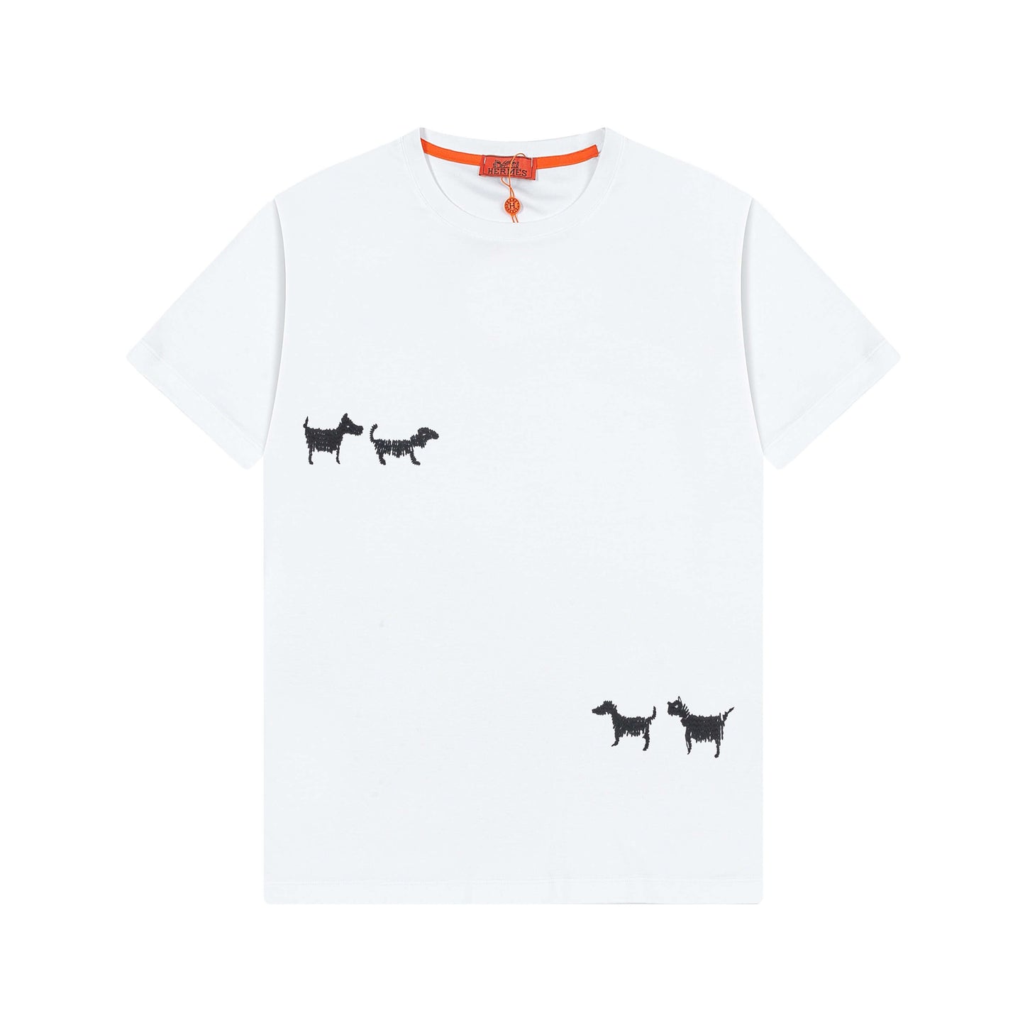 T-shirt brodé chien
