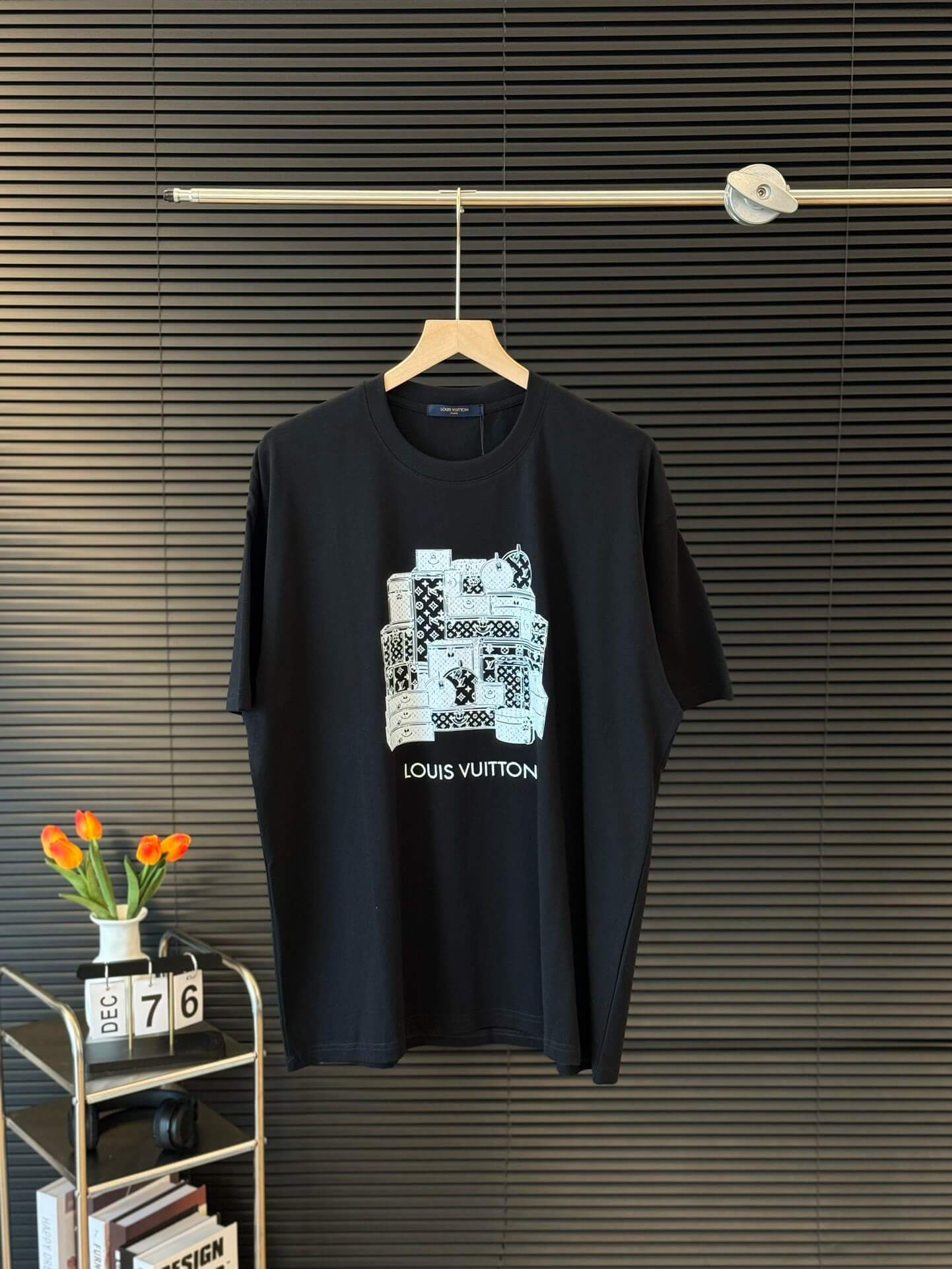 T-shirt imprimé motif château