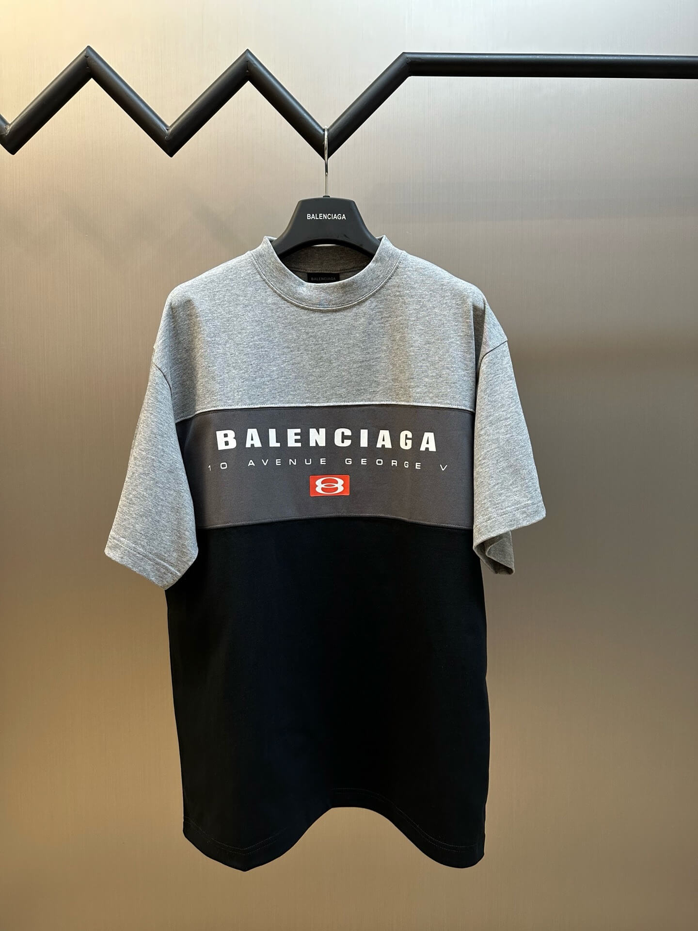 T-shirt à motif épissure