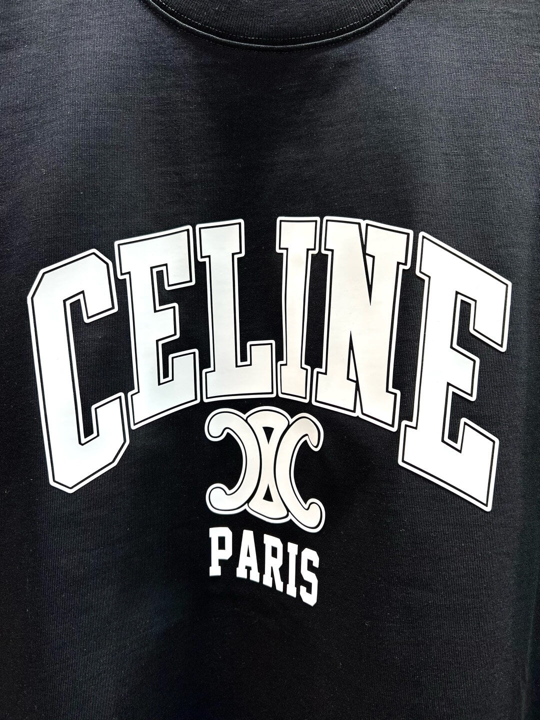 T-shirt classique à imprimé lettre