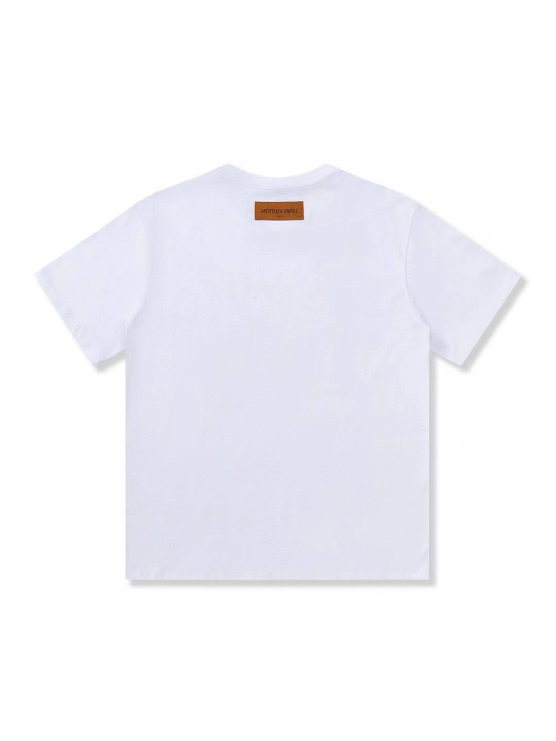 T-shirt imprimé collier coloré