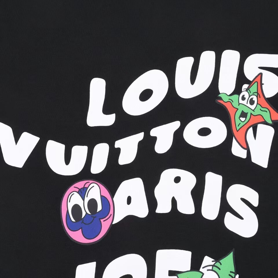 T-shirt imprimé lettre