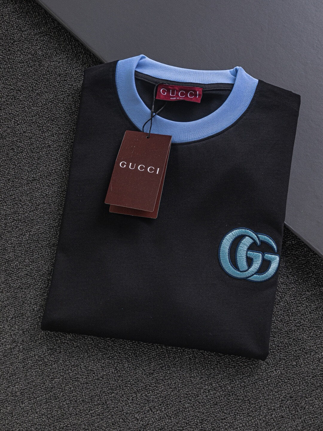T-shirt brodé Double G sur la poitrine