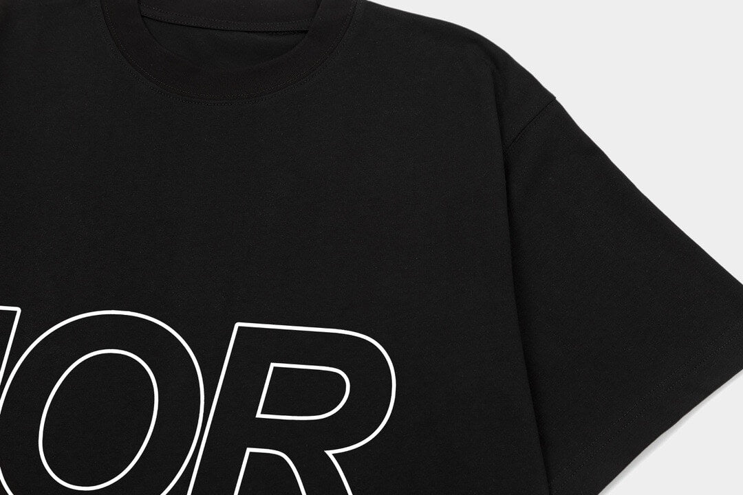 T-shirt imprimé lettre classique