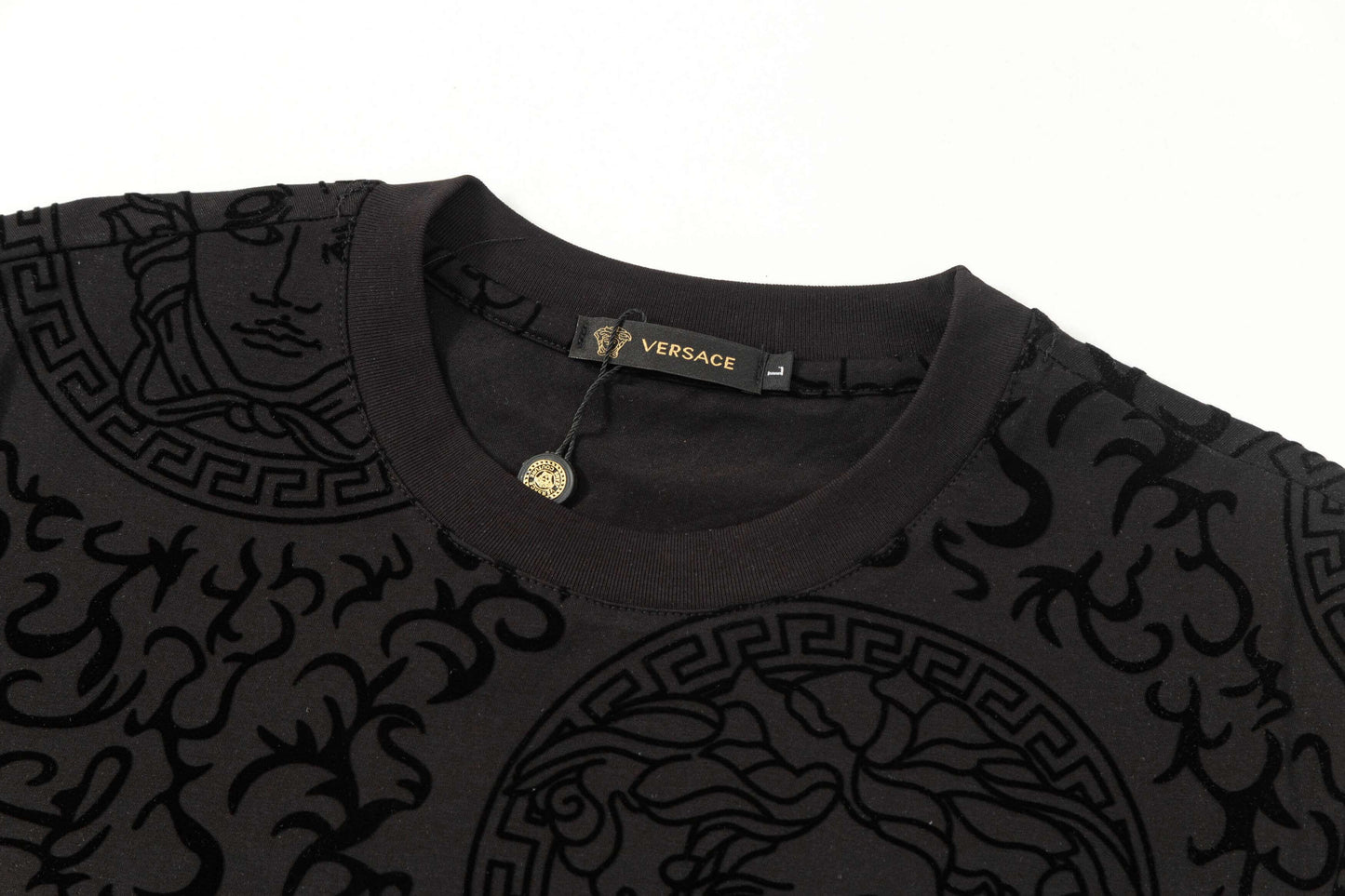 T-shirt jacquard à imprimé intégral