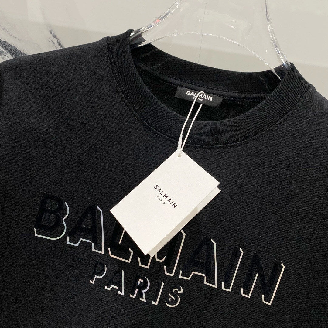 T-shirt imprimé lettre Double Shadow