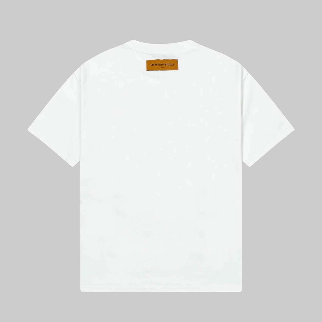 T-shirt imprimé chaîne