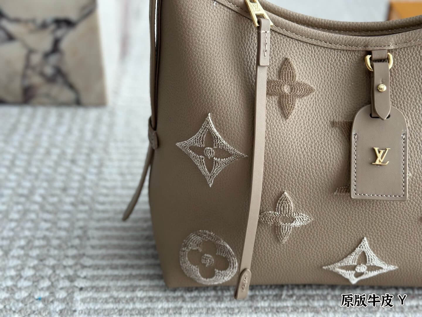 Petit sac fourre-tout gaufré pour les déplacements