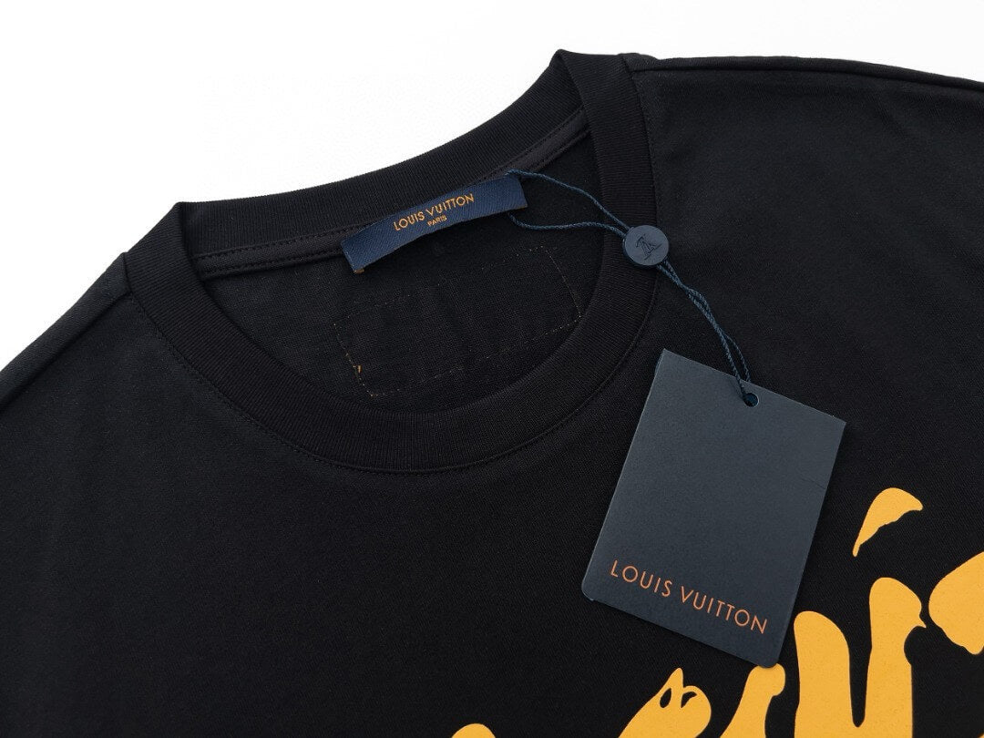 T-shirt imprimé lettre mode