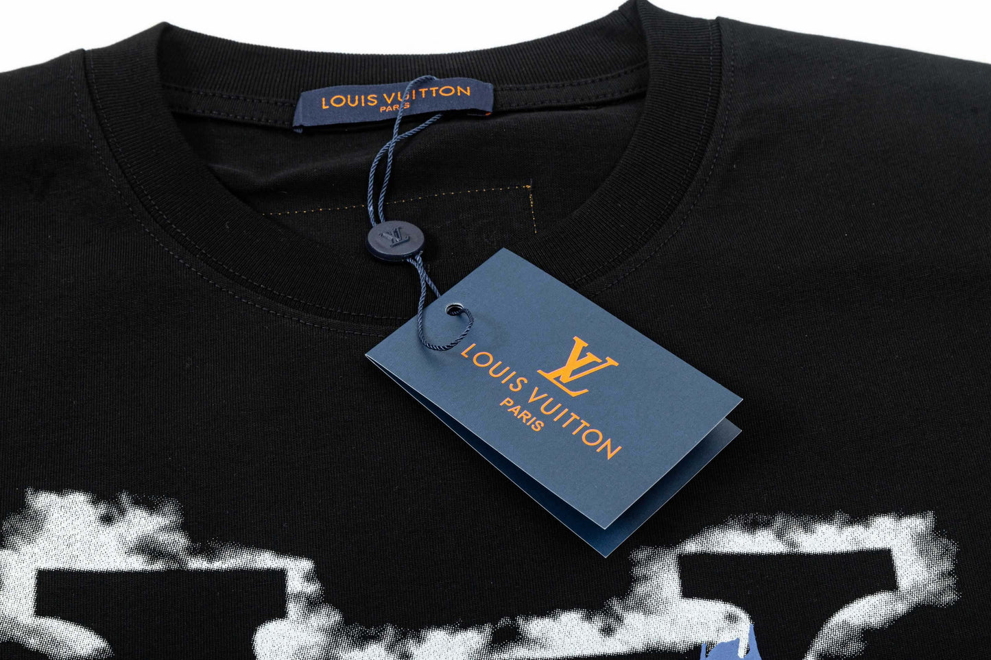 T-shirt imprimé lettres colorées