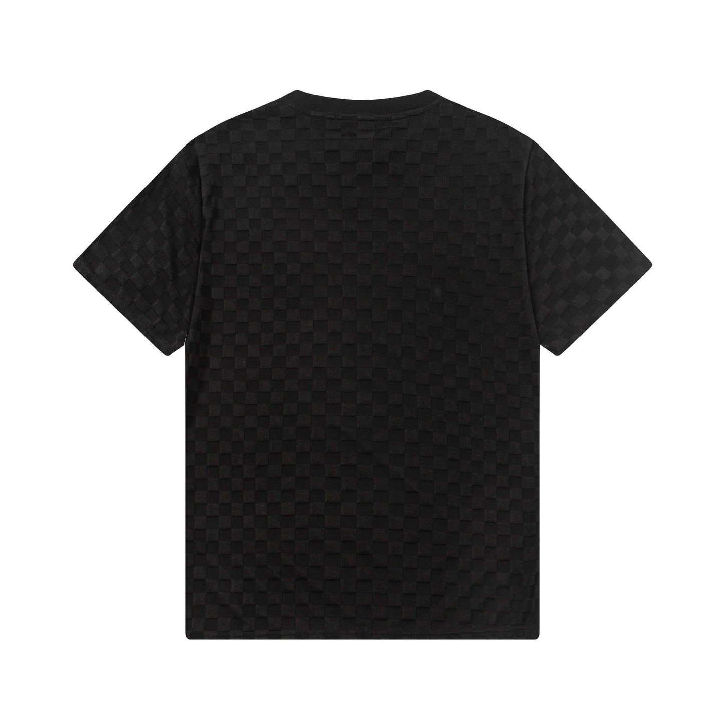 T-shirt à motif treillis