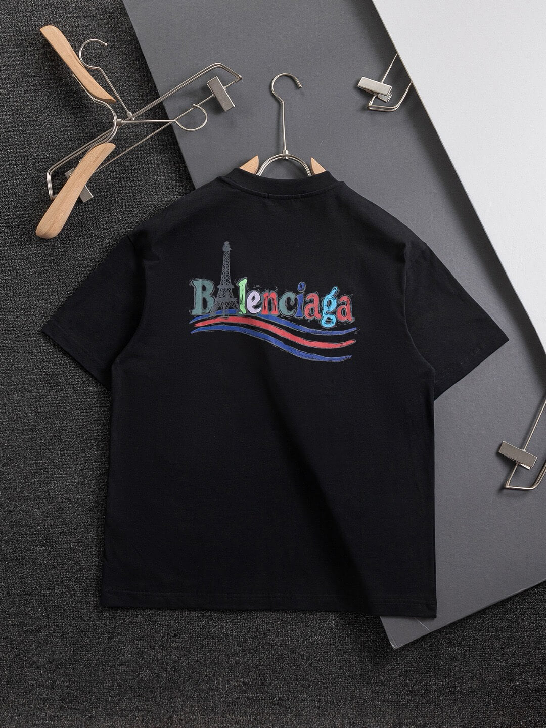 T-Shirt mit Coca-Cola-Paris-Print