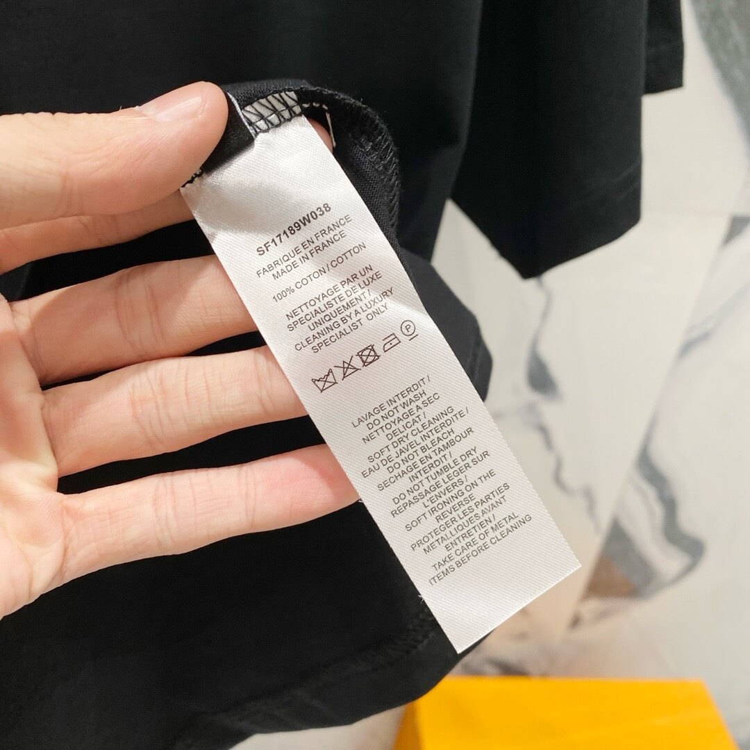 T-shirt imprimé lettre Double Shadow