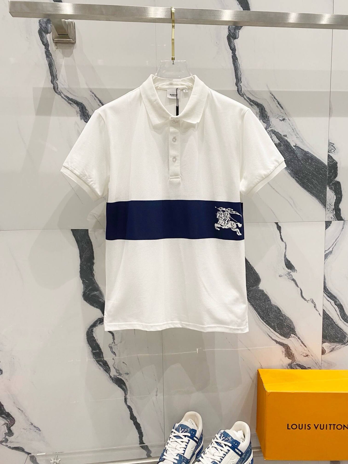 Polo rayé