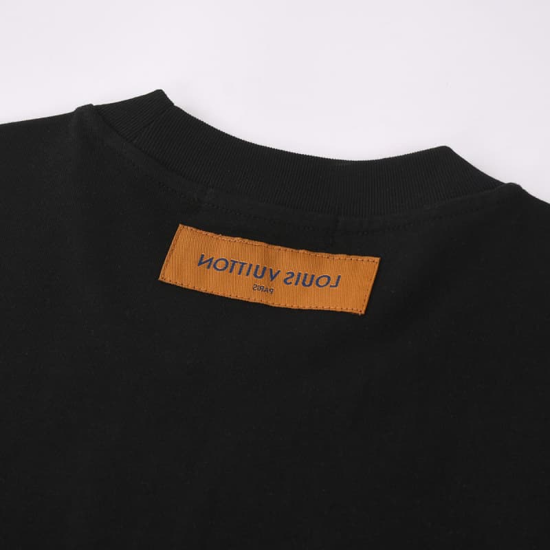 T-shirt imprimé à l'encre de Chine