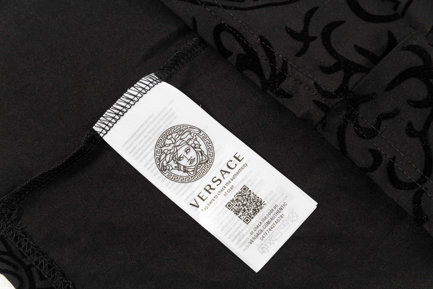 T-shirt jacquard à imprimé intégral