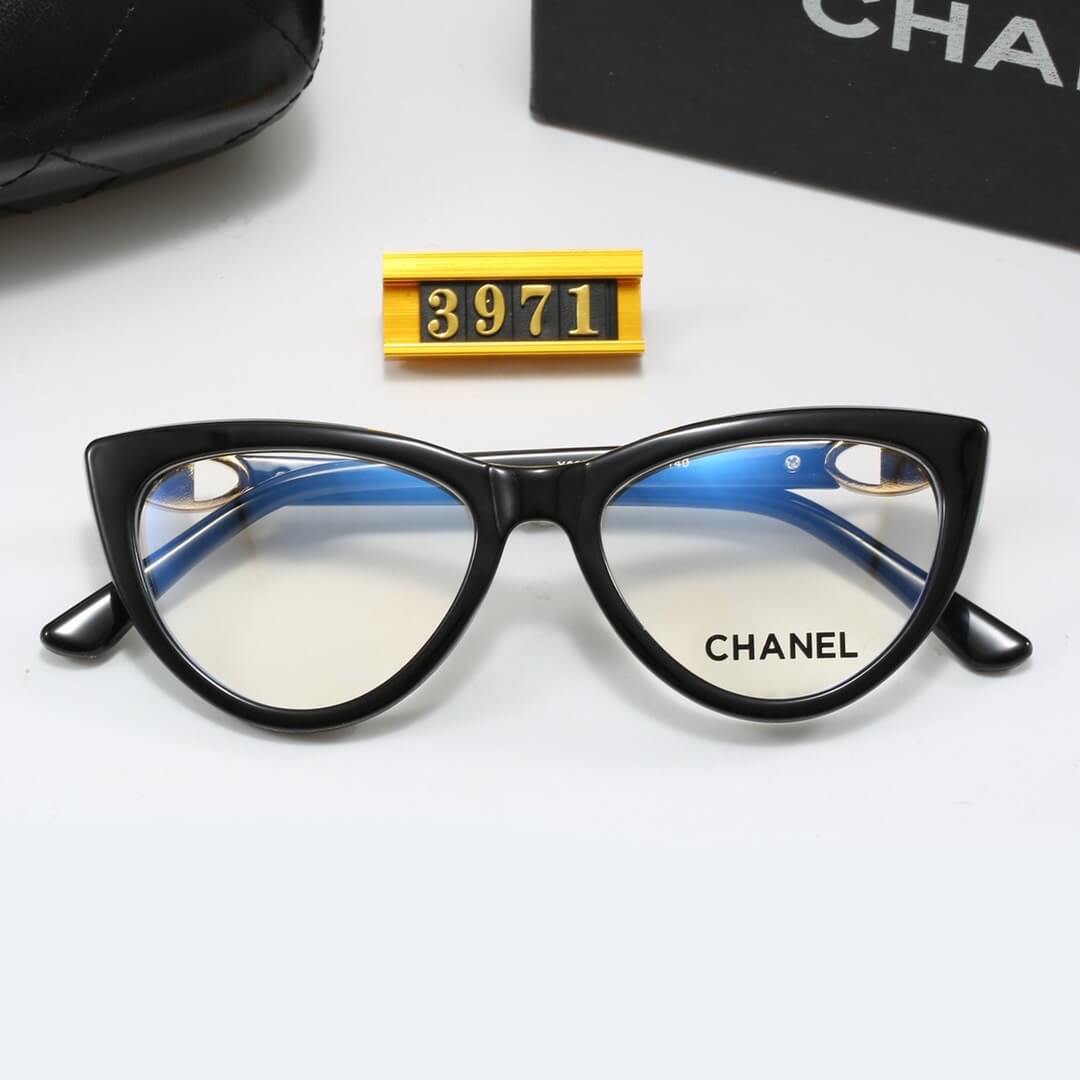 Retro-Vollrahmen-Cat-Eye-Brille