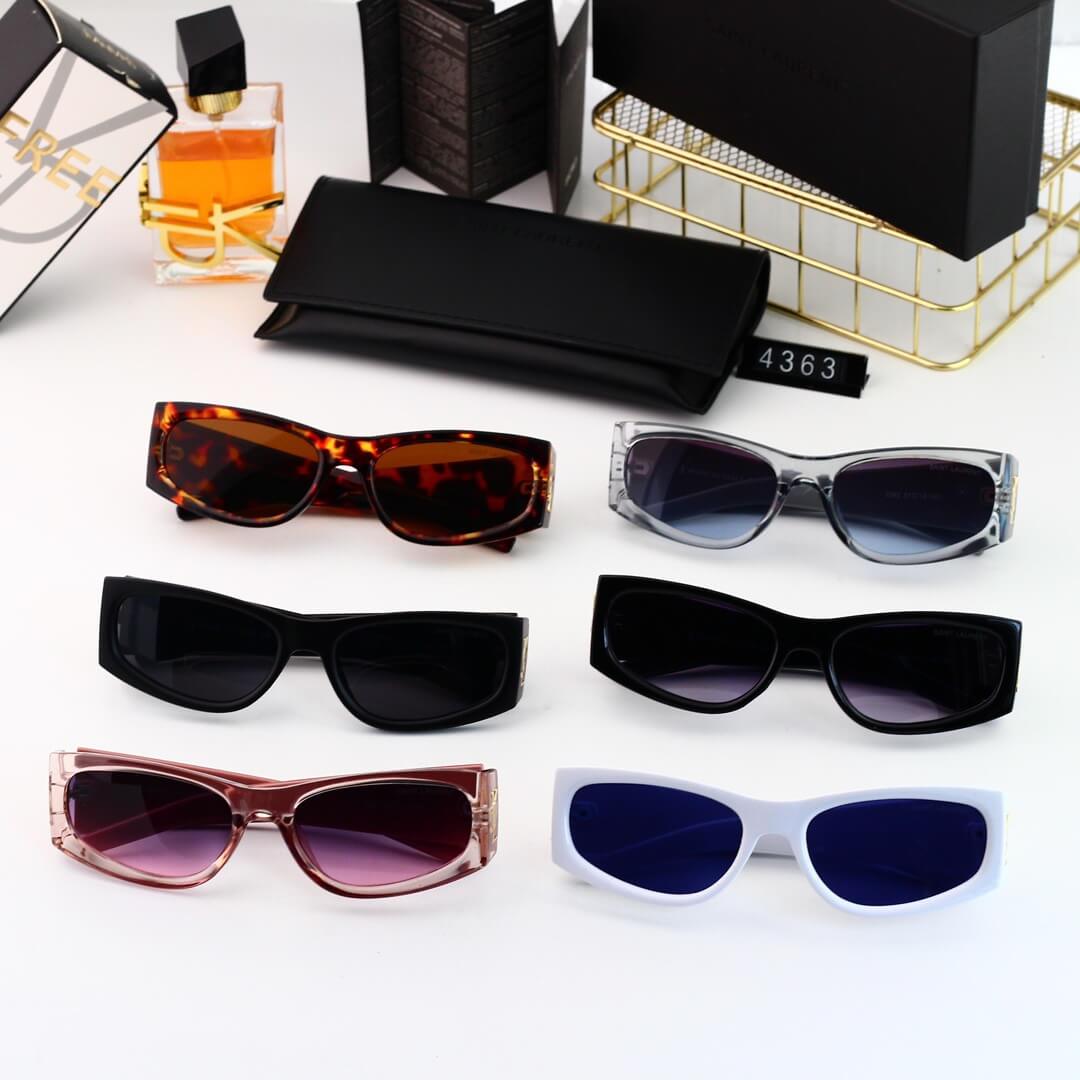 Stilvolle, moderne, quadratische Cat-Eye-Sonnenbrille
