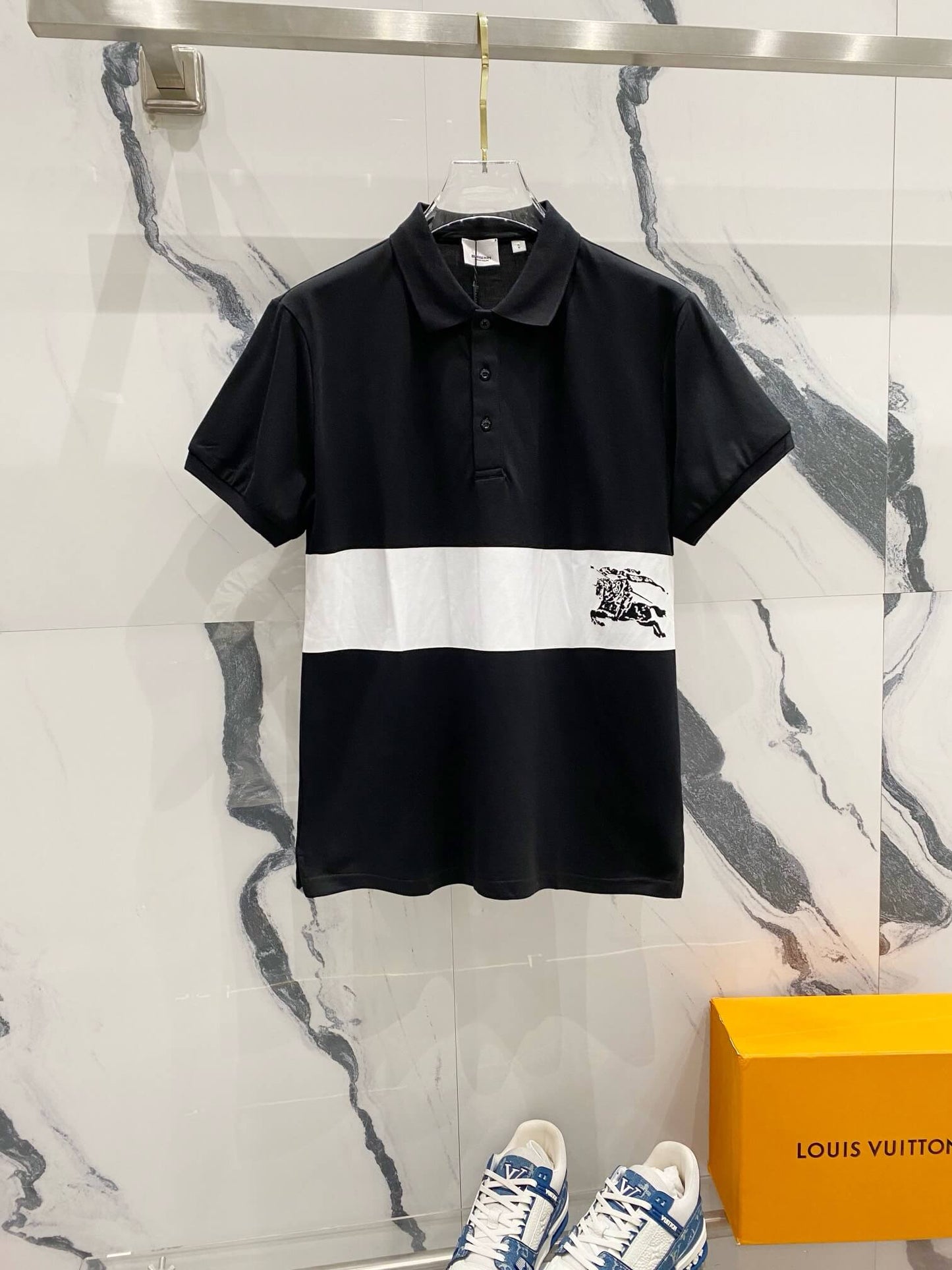 Polo rayé