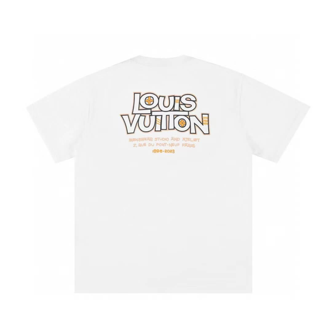 T-shirt imprimé devant et derrière