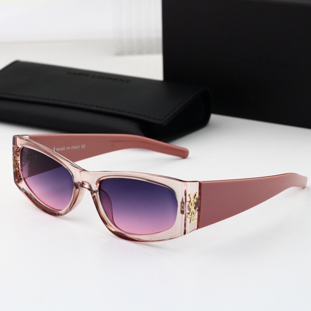 Stilvolle, moderne, quadratische Cat-Eye-Sonnenbrille
